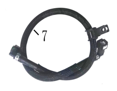 Deo rezervoara za motor - visokopritisna cev (gorivo) 4037-12-00001 Roma S9C
